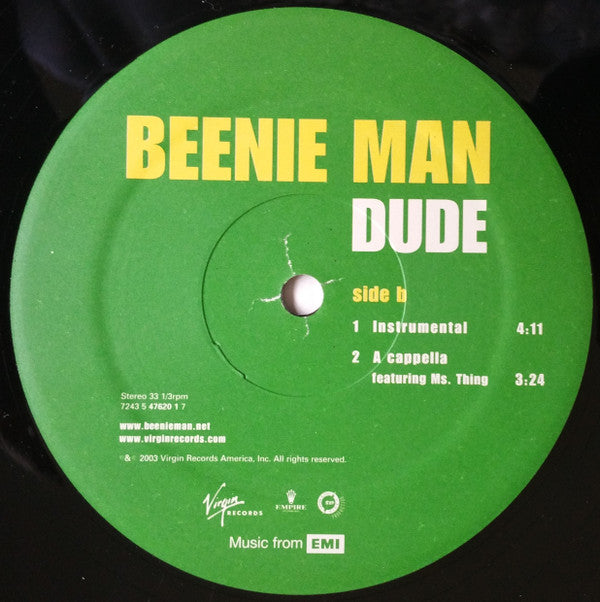 Beenie Man : Dude (12")