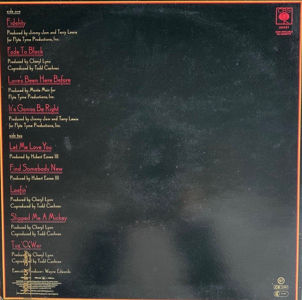 Cheryl Lynn : It's Gonna Be Right (LP, Album)