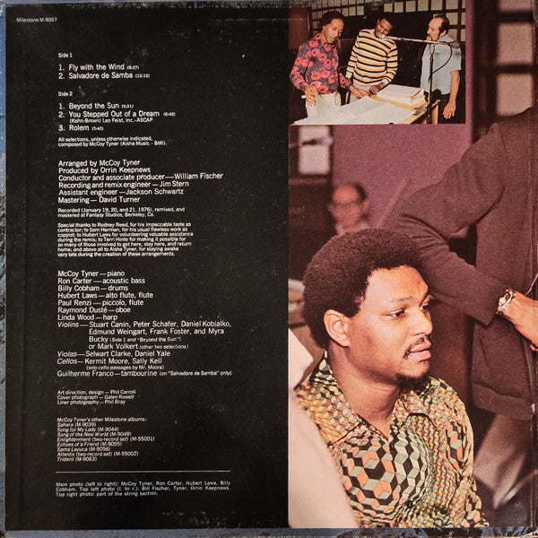 McCoy Tyner : Fly With The Wind (LP, Album, San)