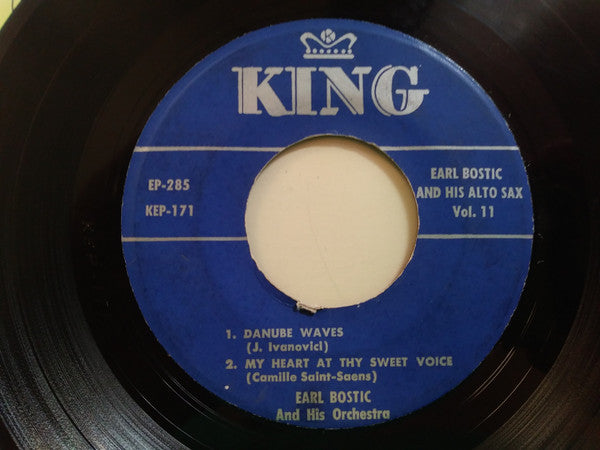 Earl Bostic And His Orchestra : Earl Bostic And His Alto Sax Vol. 11 (7", EP)