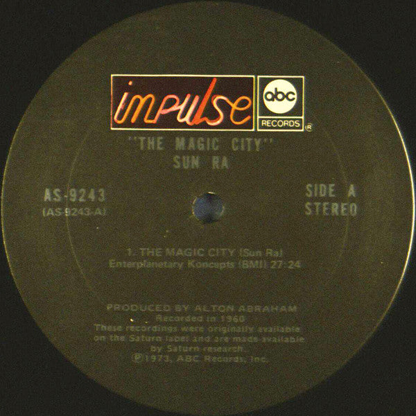 Sun Ra : The Magic City (LP, Album, RE)