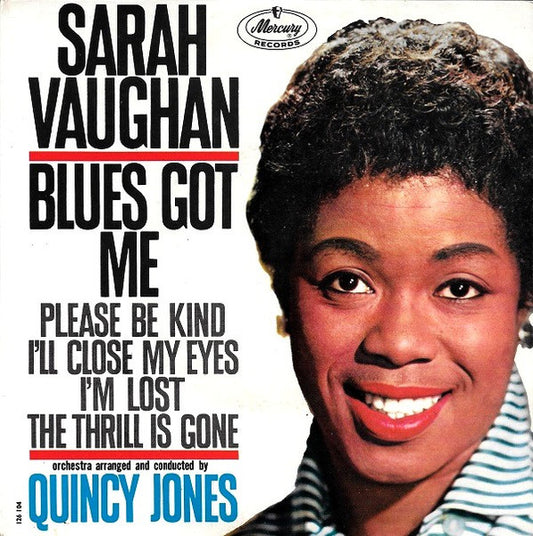 Sarah Vaughan : Blues Got Me (7", EP)