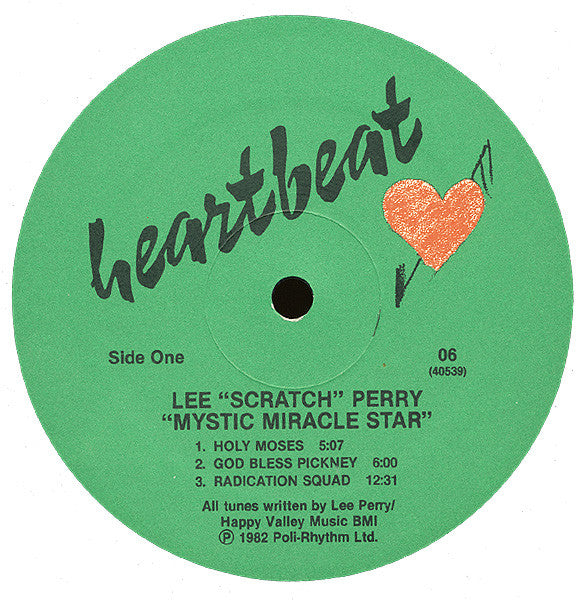 Lee "Scratch" Perry* And The Majestics (3) : Mystic Miracle Star (LP, Album, RE)
