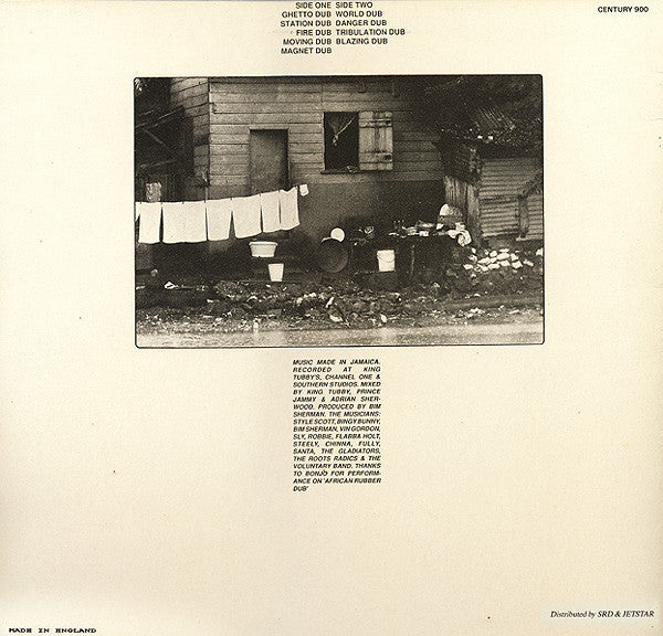 Bim Sherman : Ghetto Dub (LP, Album, RE)