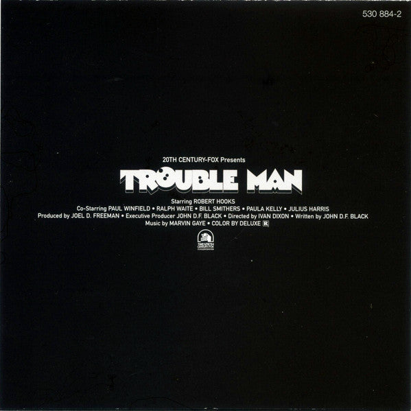 Marvin Gaye : Trouble Man (Motion Picture Soundtrack) (CD, Album, RM, RP, EDC)