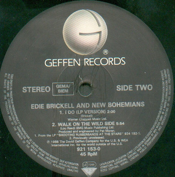 Edie Brickell & New Bohemians : What I Am (12")