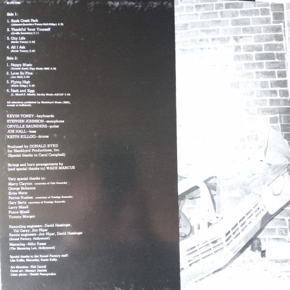 The Blackbyrds : City Life (LP, Album, RE, Gat)