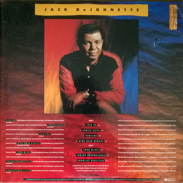 Jack DeJohnette : Parallel Realities (LP, Album)