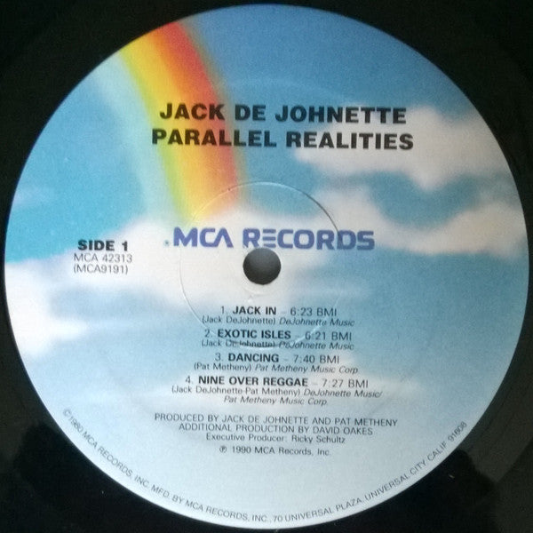 Jack DeJohnette : Parallel Realities (LP, Album)