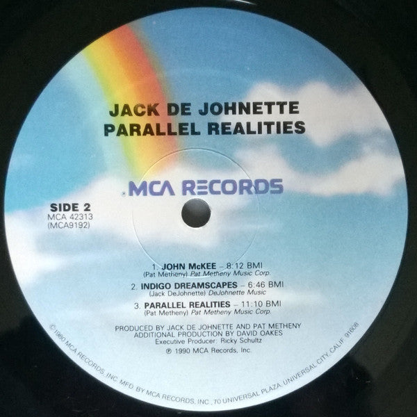 Jack DeJohnette : Parallel Realities (LP, Album)