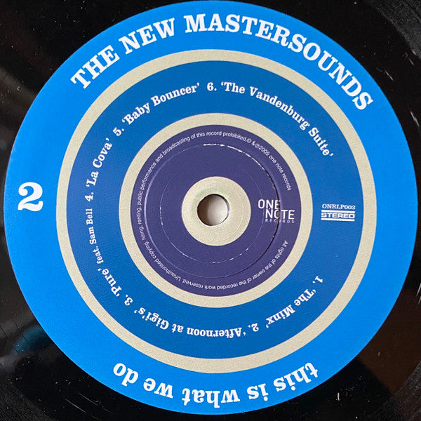 The New Mastersounds : This Is What We Do (LP, Album)