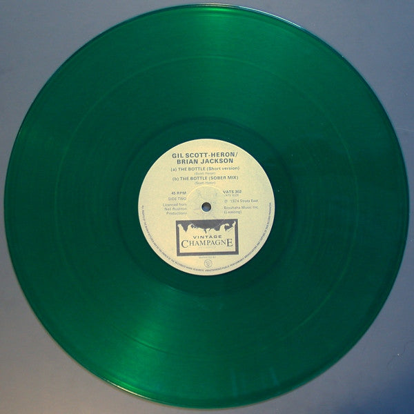 Gil Scott-Heron & Brian Jackson : The Bottle (12", Gre)