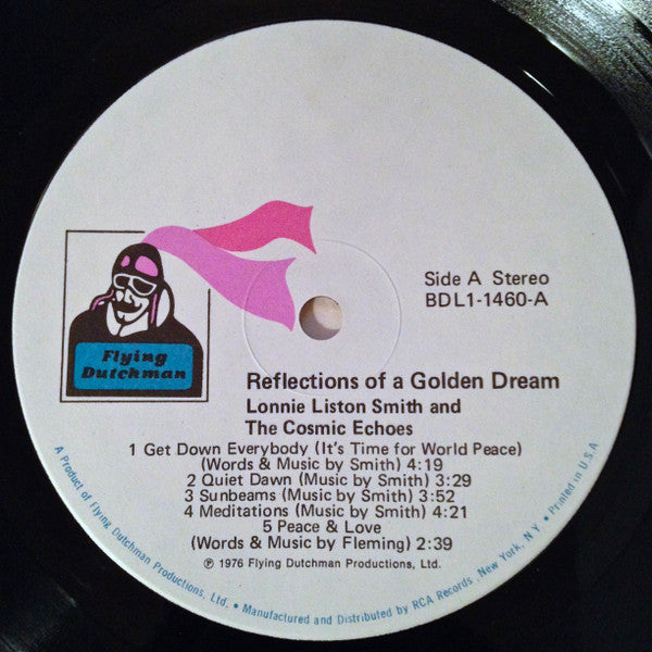 Lonnie Liston Smith And The Cosmic Echoes : Reflections Of A Golden Dream (LP, Album, Ind)