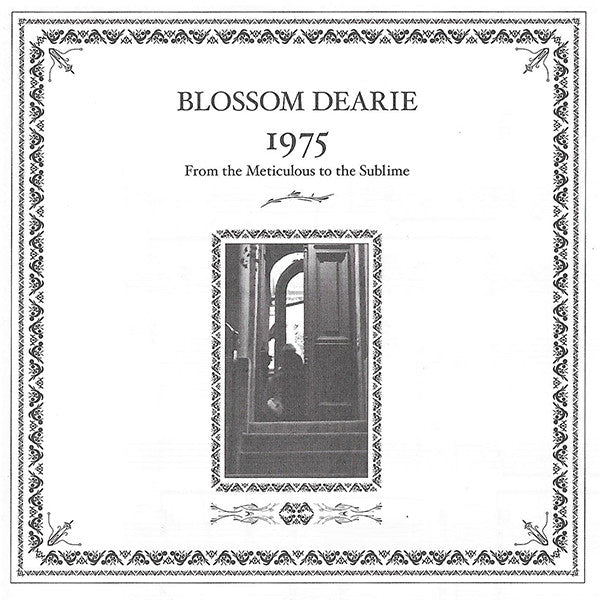Blossom Dearie : 1975 - From The Meticulous To The Sublime (CD, Album, RE)