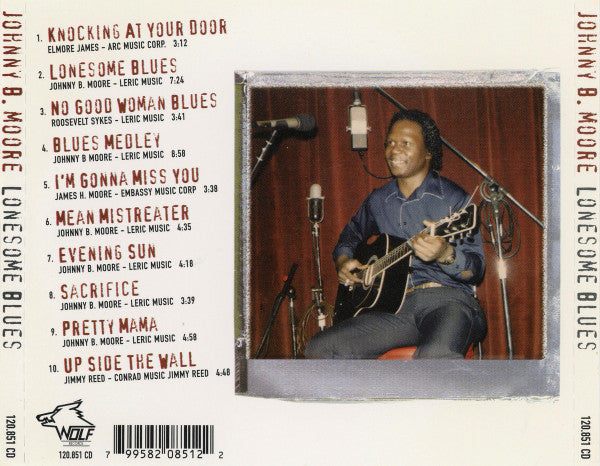 Johnny B. Moore With The West Side All Stars : Lonesome Blues (CD, Album, RE)