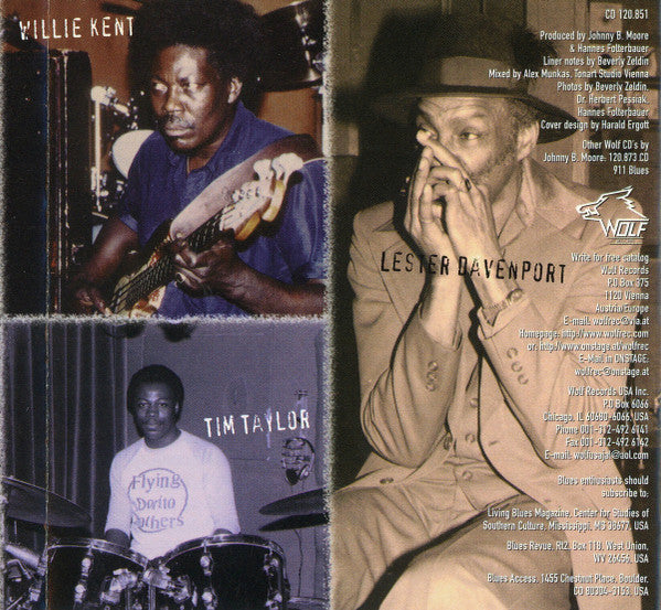 Johnny B. Moore With The West Side All Stars : Lonesome Blues (CD, Album, RE)
