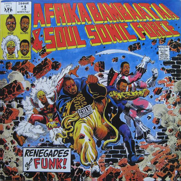 Afrika Bambaataa And Soulsonic Force* : Renegades Of Funk (12", RE)