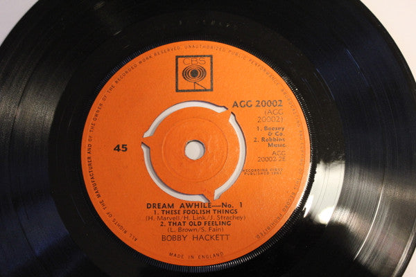 Bobby Hackett : Dream Awhile (7", EP)