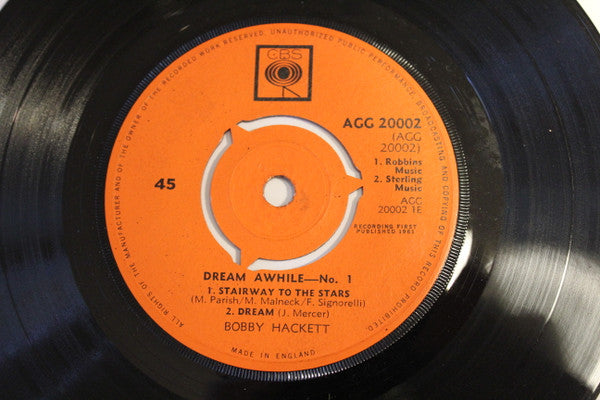 Bobby Hackett : Dream Awhile (7", EP)