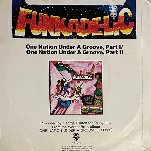 Funkadelic : One Nation Under A Groove (7", CBS)