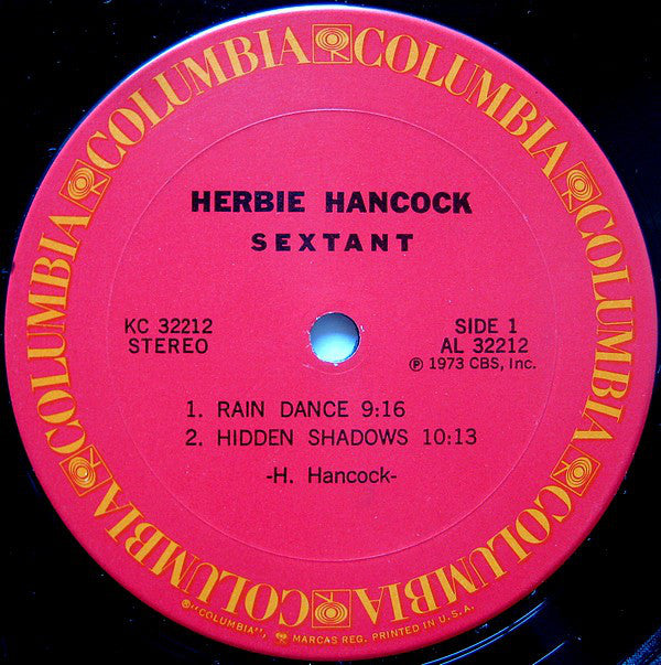 Herbie Hancock : Sextant (LP, Album, San)