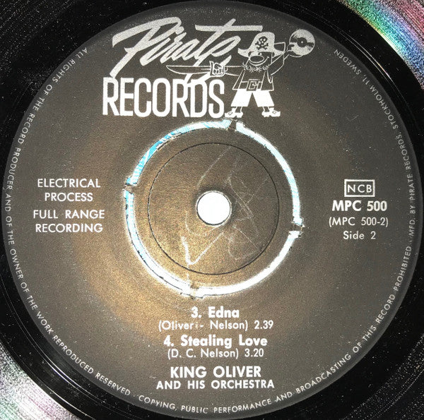 King Oliver & His Orchestra : King Oliver And His Orchestra 1 (7", EP)