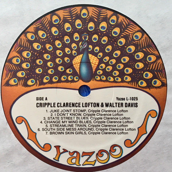 Cripple Clarence Lofton & Walter Davis : Cripple Clarence Lofton & Walter Davis (LP, Comp, RE)