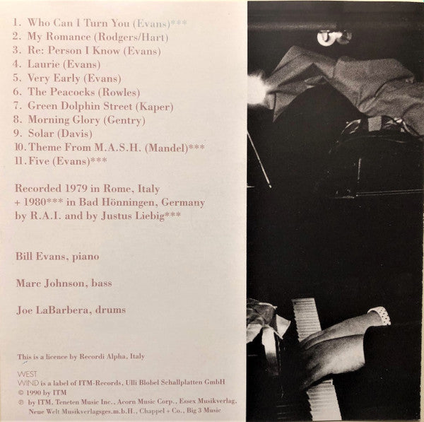 Bill Evans : The Brilliant (CD)