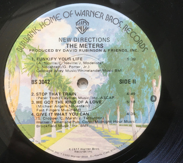 The Meters : New Directions (LP, Album, Win)
