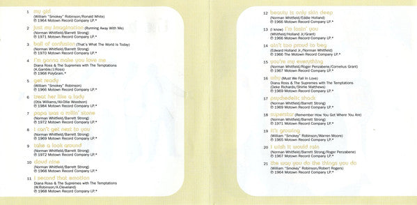 The Temptations / Four Tops : At Their Very Best (Box, Comp + CD, Comp, RE + CD, Comp, RE)