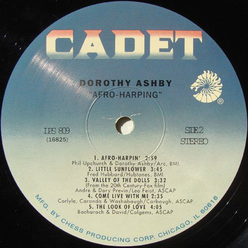 Dorothy Ashby , Arranged and Conducted By Richard Evans (2) : Afro-Harping (LP, Album, RE, 180)