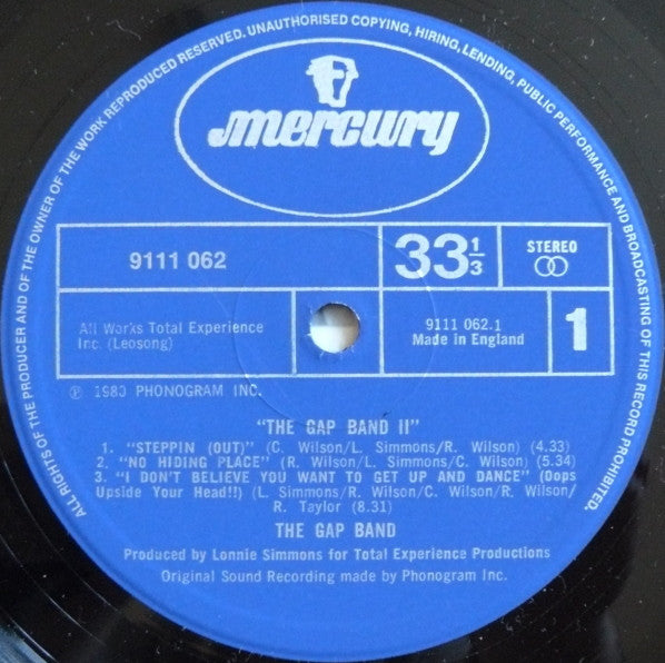 The Gap Band : The Gap Band II (LP, Album)