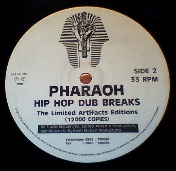 Pharaoh Chapter 1 : Hip Hop Dub Breaks The Limited Artifacts Editions (12", Ltd)