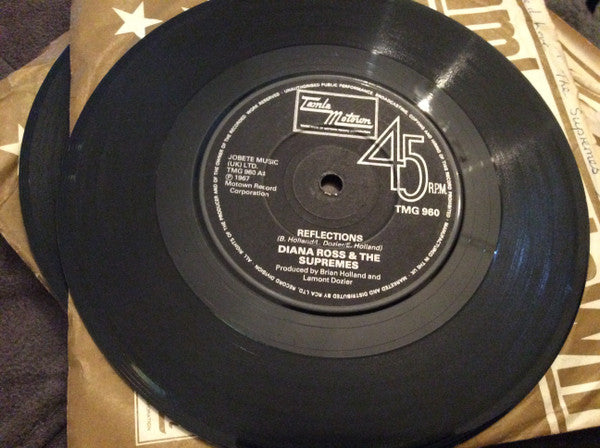 The Supremes : Reflections / Love Child (7", Single, RE, Sol)