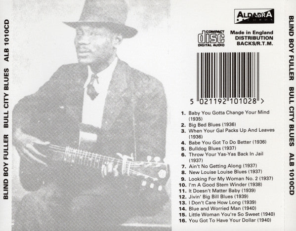 Blind Boy Fuller : Bull City Blues (CD, Comp)
