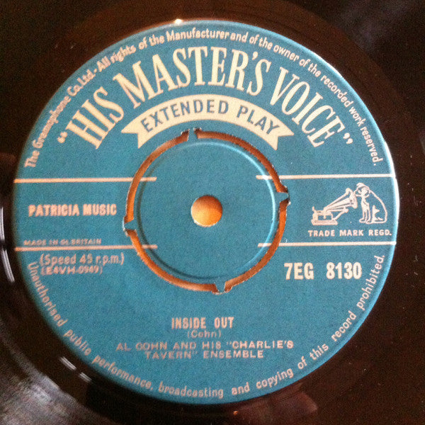 Al Cohn And His "Charlie's Tavern" Ensemble : Meet Mr. Cohn (7", EP)