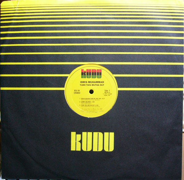 Idris Muhammad : Turn This Mutha Out (LP, Album, San)