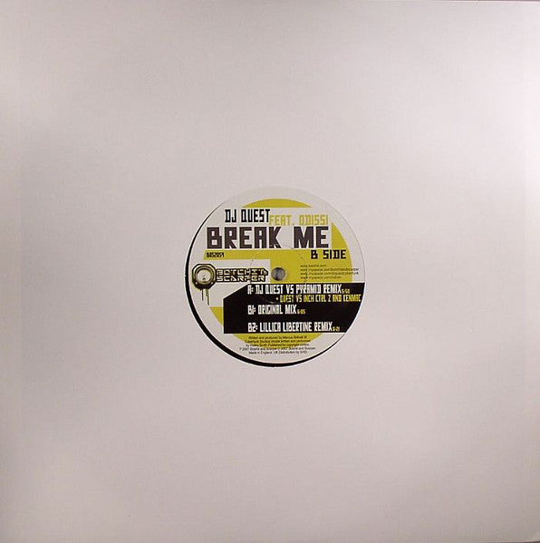 Quest & Odissi : Break Me (12")