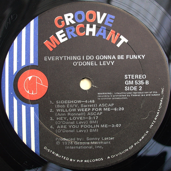 O'Donel Levy : Everything I Do Gonna Be Funky (LP, Album)