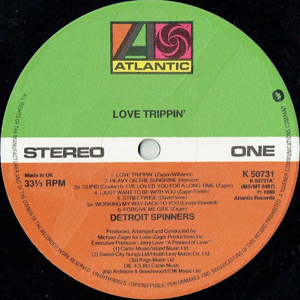 Spinners : Love Trippin' (LP, Album)