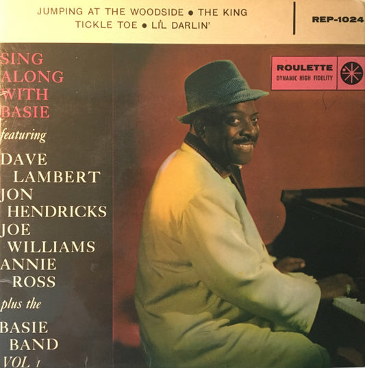 Count Basie Orchestra , Featuring Joe Williams, Dave Lambert (3), Jon Hendricks, Annie Ross : Sing Song With Basie (7", EP)