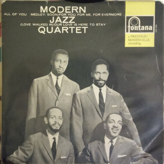 The Modern Jazz Quartet : All Of You / Medley (7", Mono)