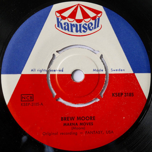 Brew Moore : Brew Moore (7", EP)