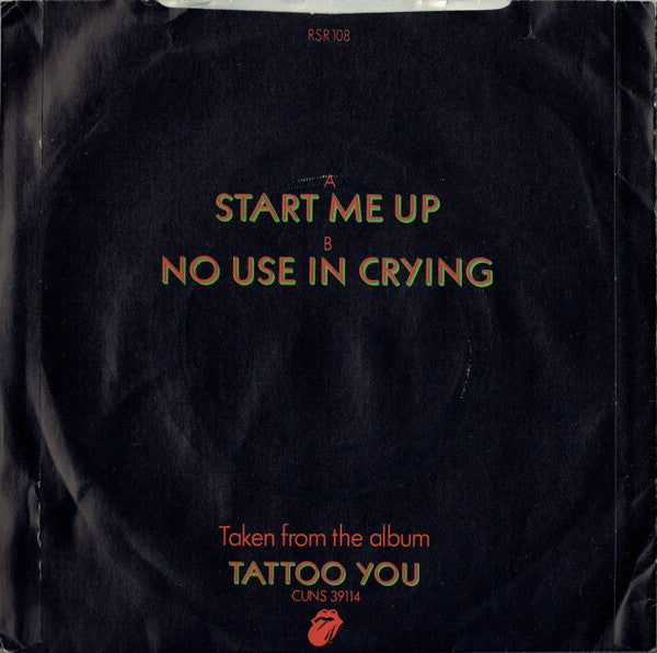The Rolling Stones : Start Me Up (7", Single)