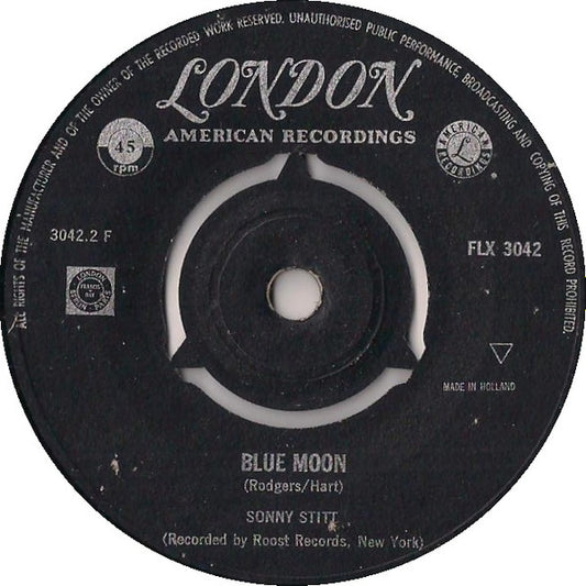 Sonny Stitt : But Not For Me / Blue Moon (7", Single)
