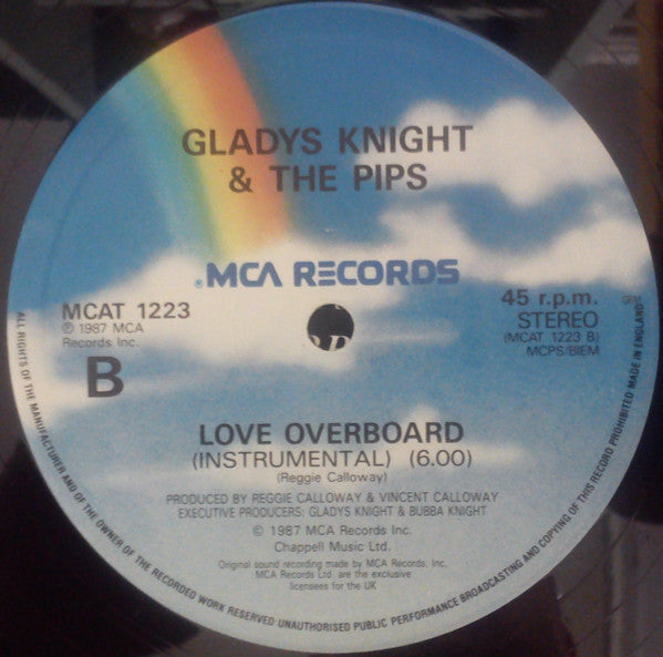 Gladys Knight And The Pips : Love Overboard (12")