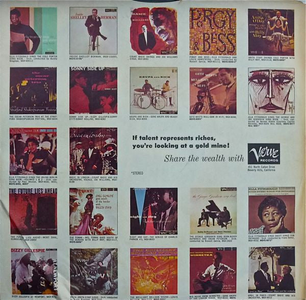 Dizzy Gillespie And His Orchestra : A Portrait Of Duke Ellington (LP, Album, Dee)