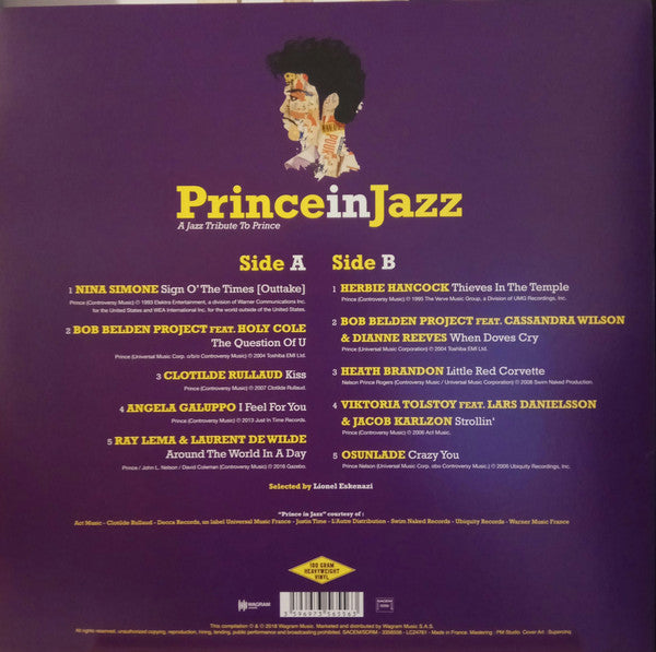 Various : Prince In Jazz - A Jazz Tribute To Prince (LP, Comp)