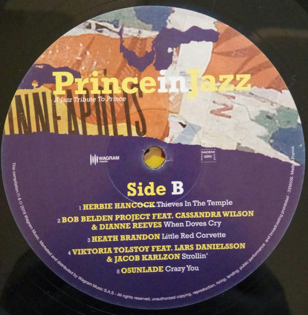 Various : Prince In Jazz - A Jazz Tribute To Prince (LP, Comp)