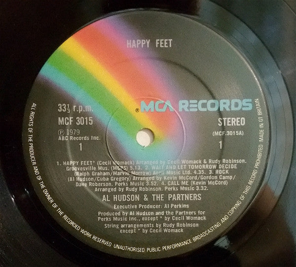 Al Hudson And The Partners* : Happy Feet (LP, Album)